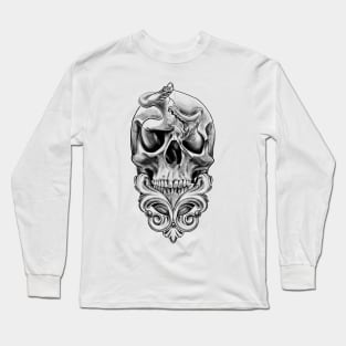 Skull and snakes Long Sleeve T-Shirt